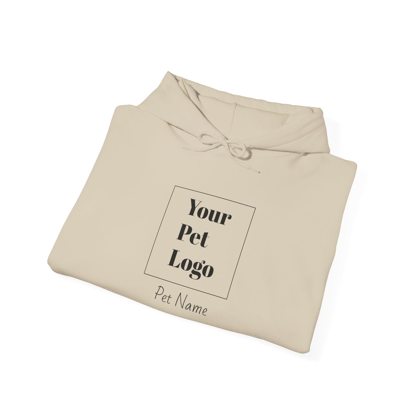 Custom Pet Hoodie – Your Pet as a Minimalist Logo