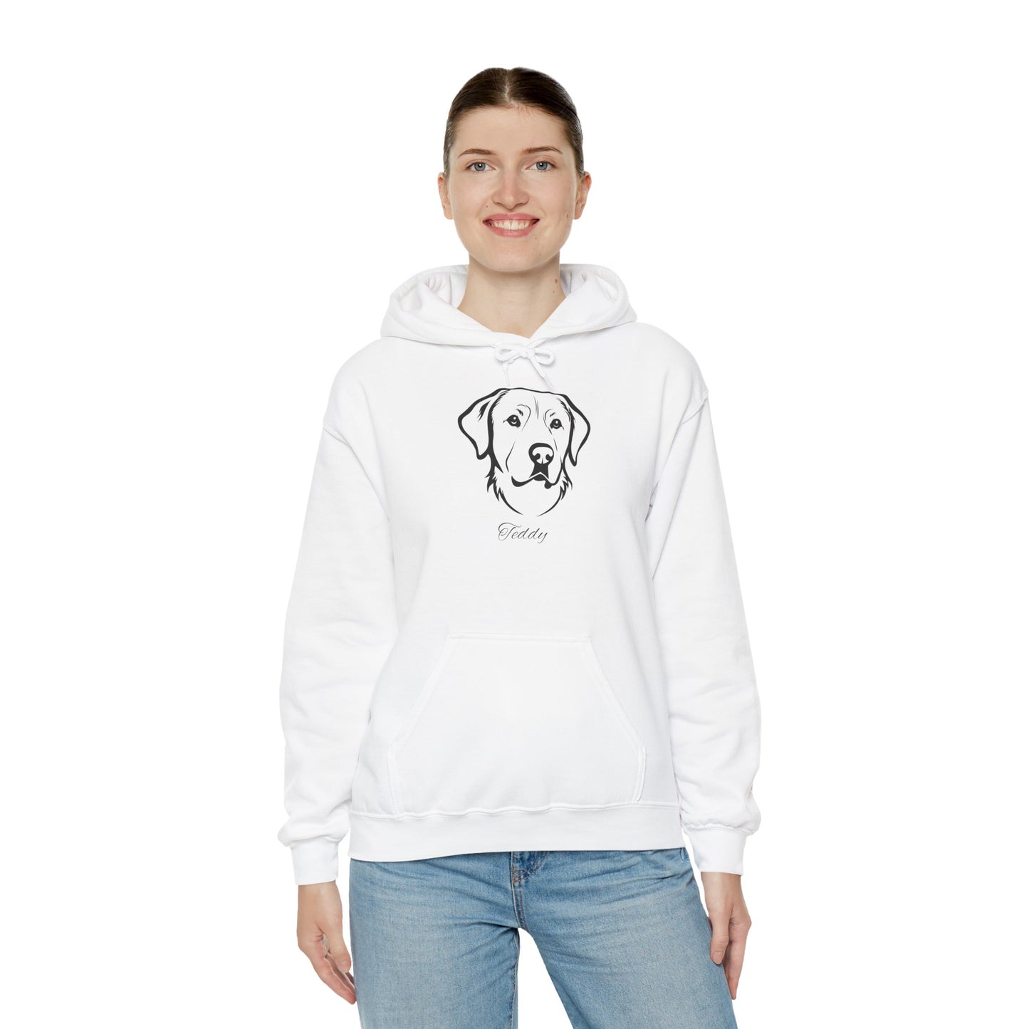 Custom Pet Memory Hoodie | Personalized Pet Portrait