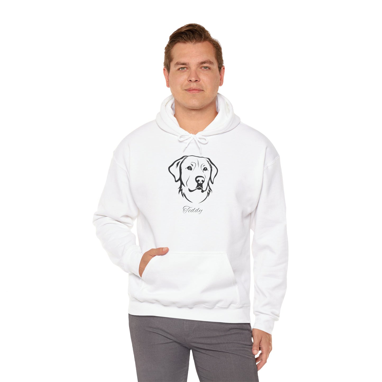 Custom Pet Memory Hoodie | Personalized Pet Portrait