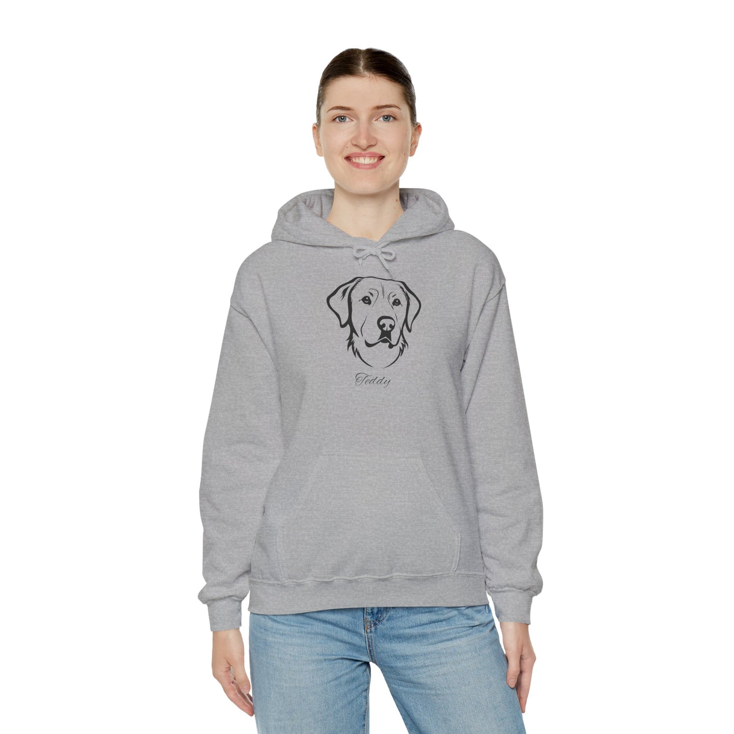 Custom Pet Memory Hoodie | Personalized Pet Portrait