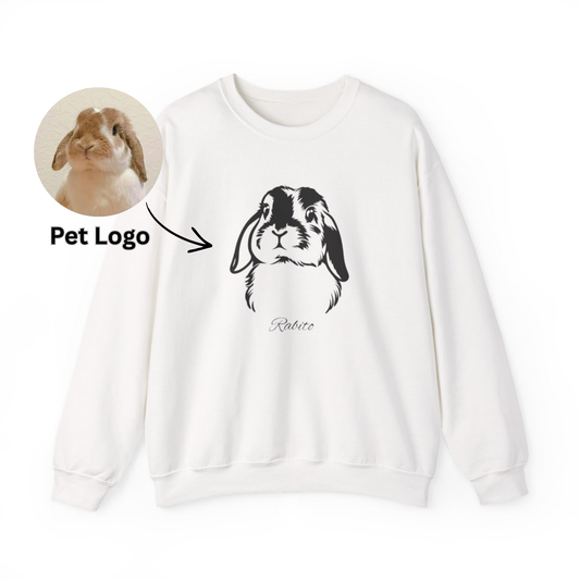 Custom Pet Memory Sweatshirt | Personalized Pet Portrait