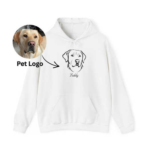 Custom Pet Memory Hoodie | Personalized Pet Portrait
