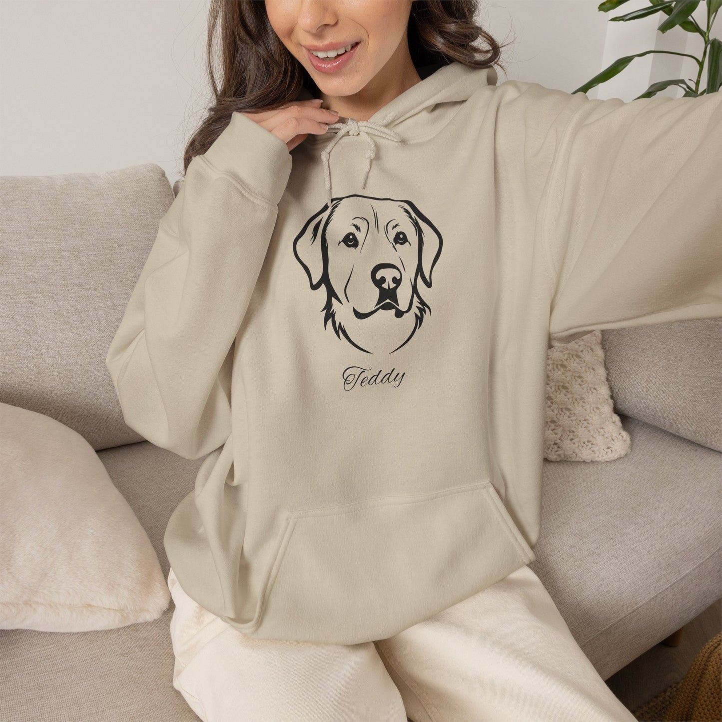 Custom Pet Memory Hoodie | Personalized Pet Portrait