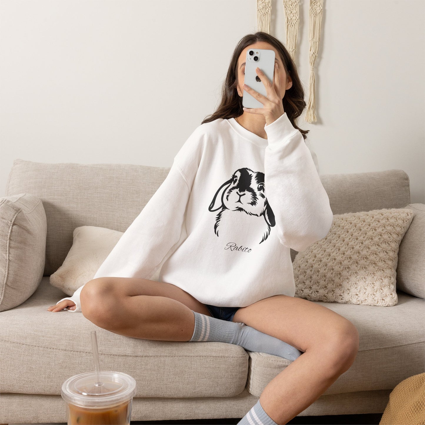 Custom Pet Memory Sweatshirt | Personalized Pet Portrait