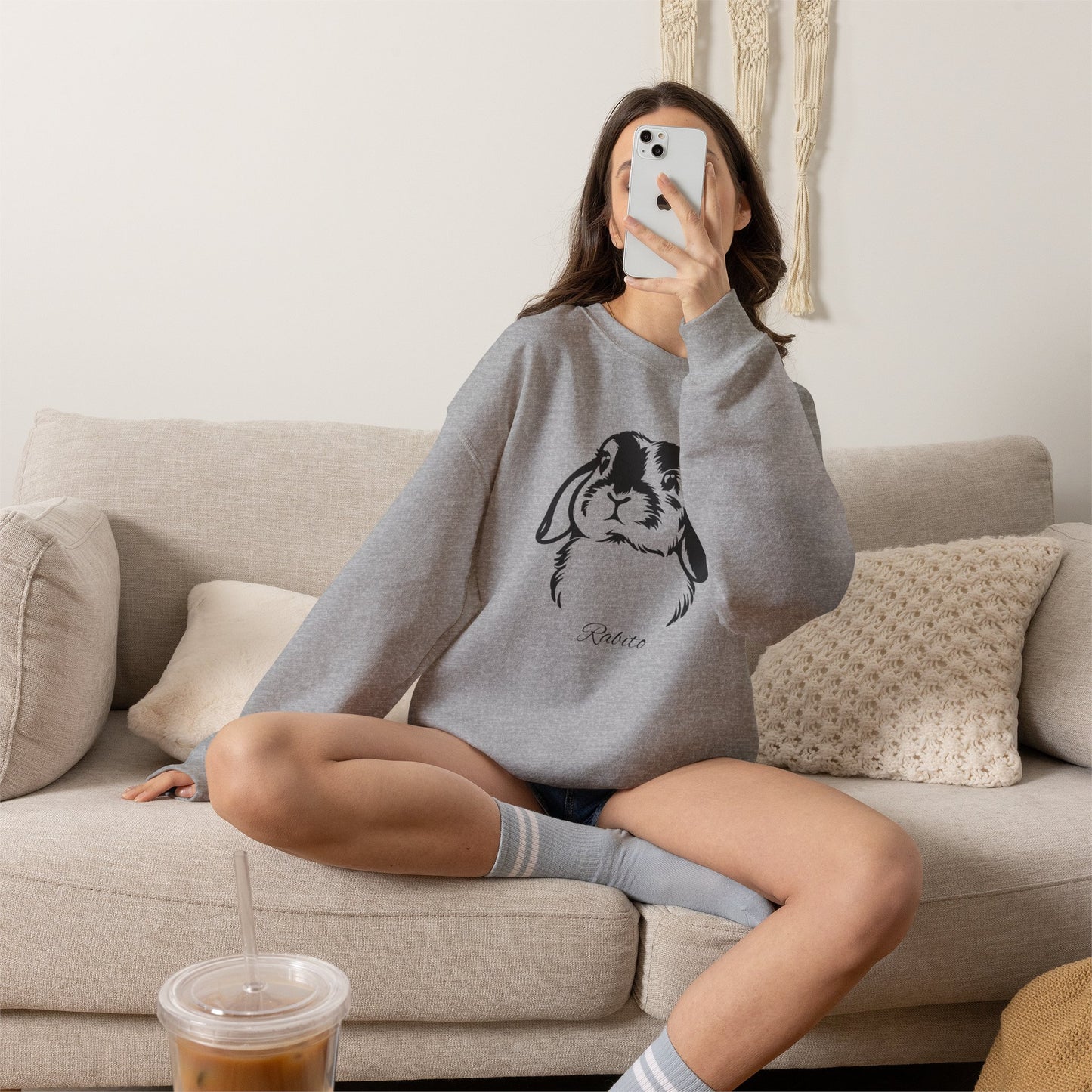Custom Pet Memory Sweatshirt | Personalized Pet Portrait