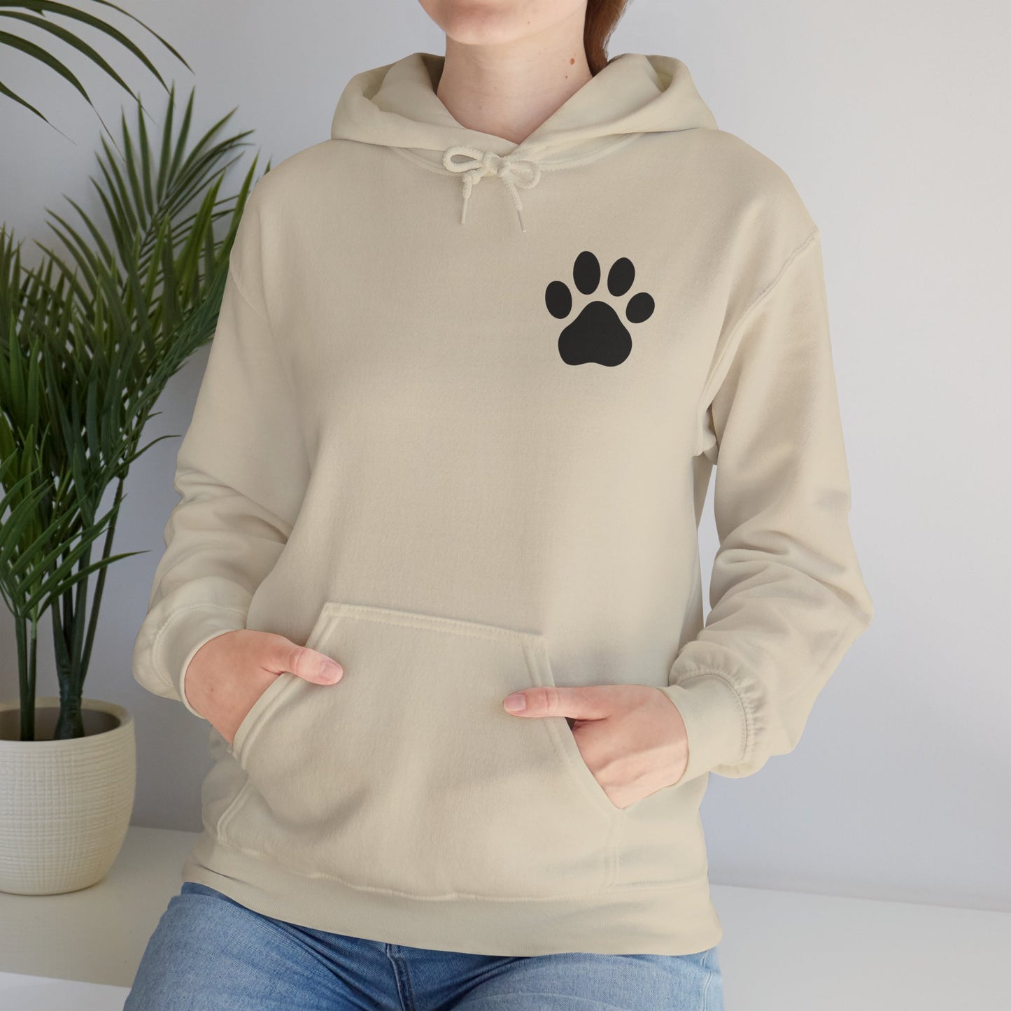Minimal Paw Hoodie