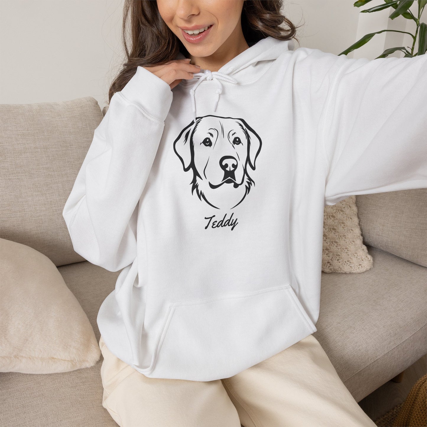 Custom Pet Memory Hoodie | Personalized Pet Portrait