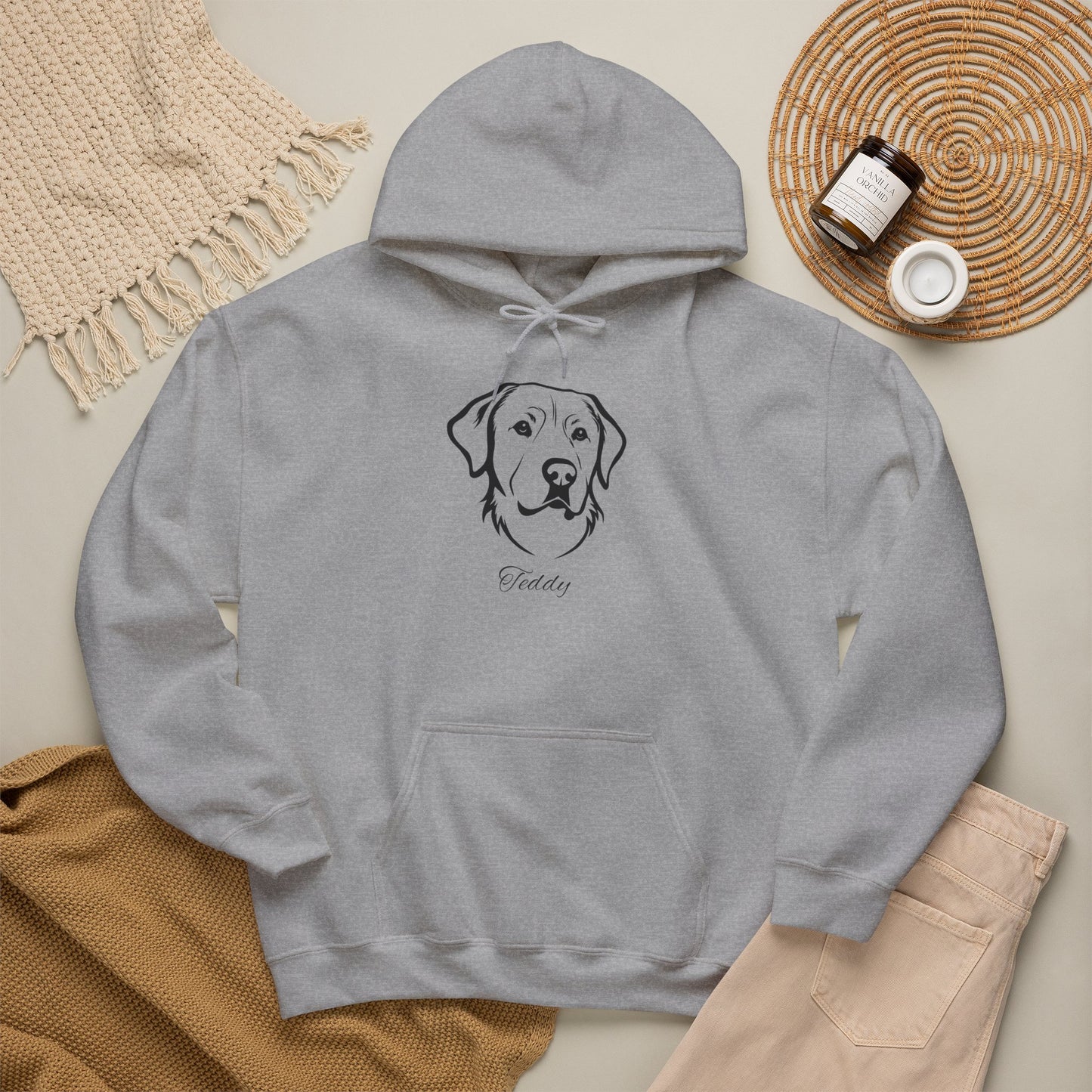 Custom Pet Memory Hoodie | Personalized Pet Portrait