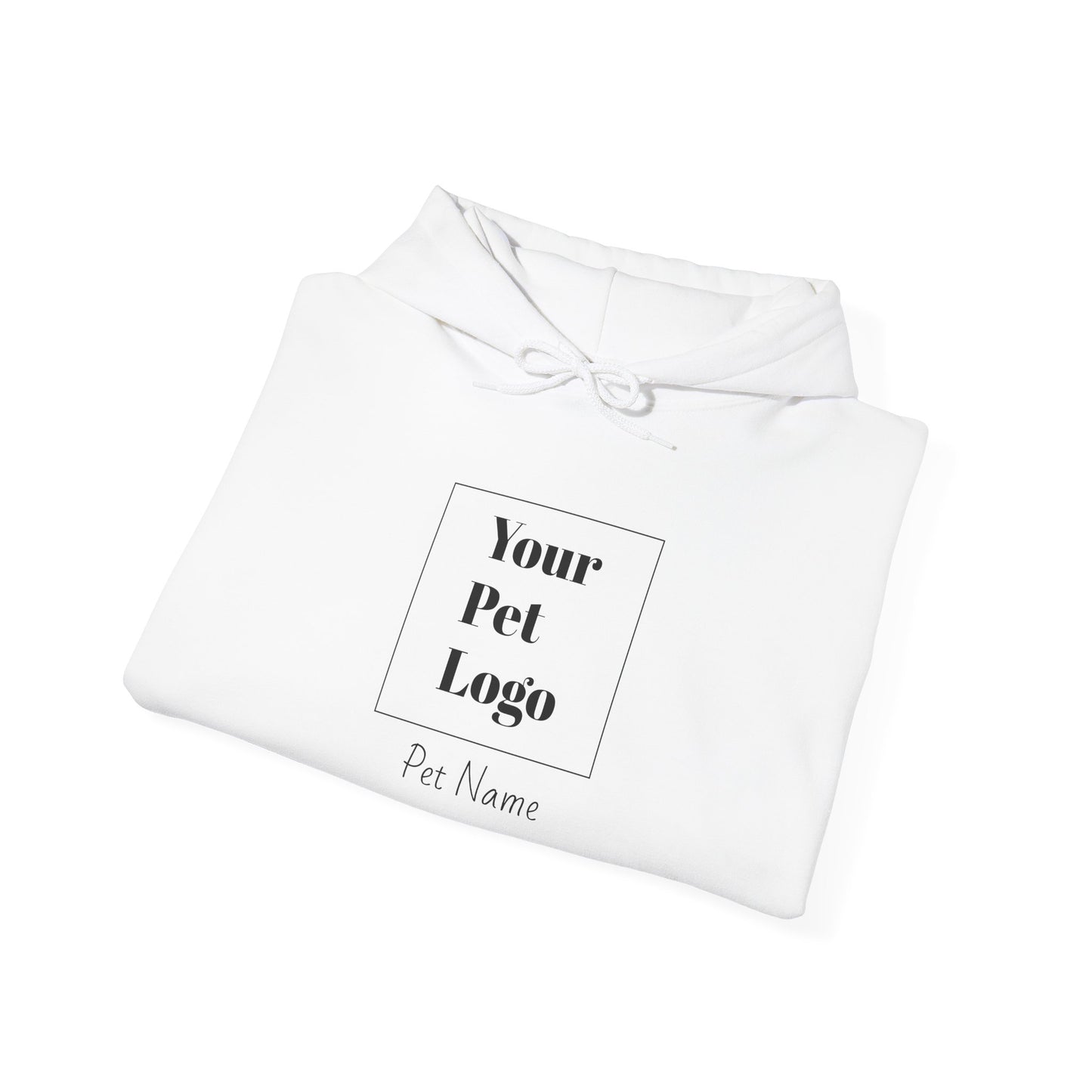 Custom Pet Hoodie – Your Pet as a Minimalist Logo