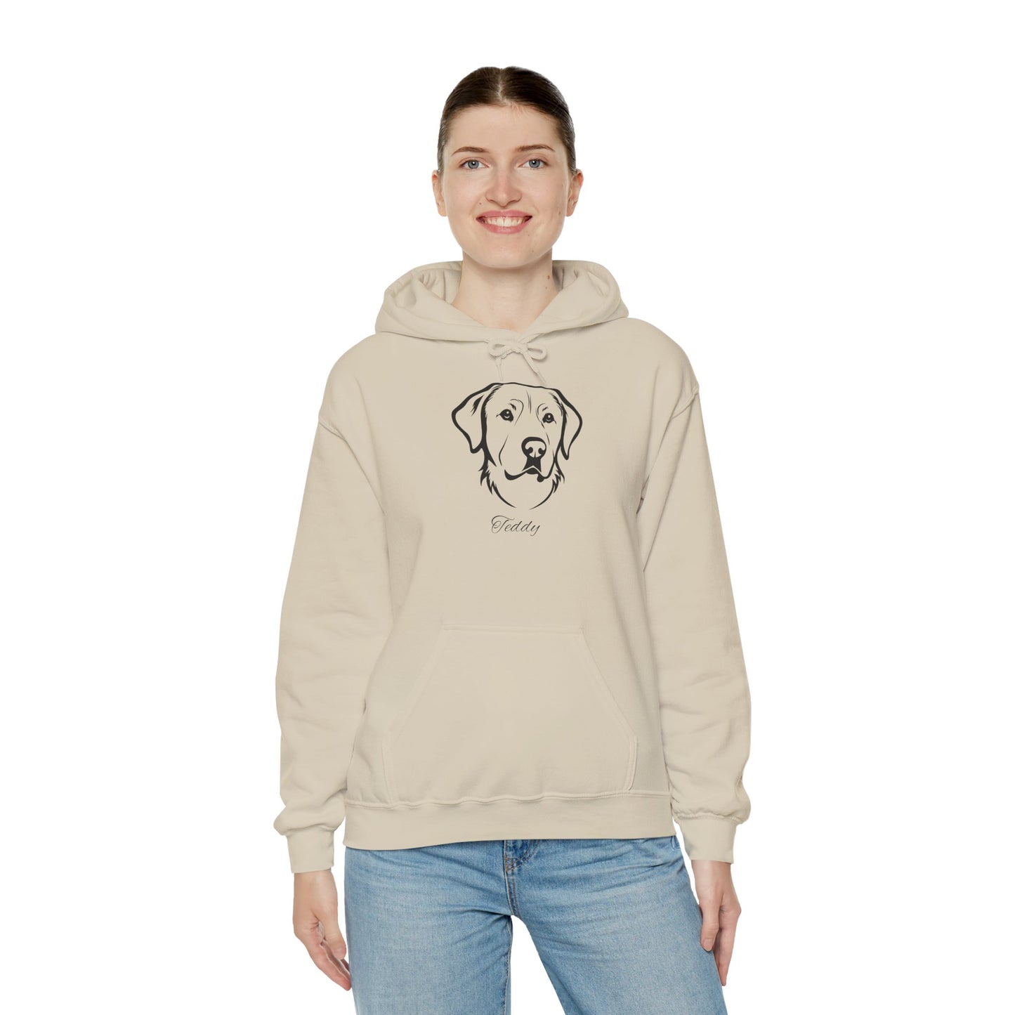 Custom Pet Memory Hoodie | Personalized Pet Portrait