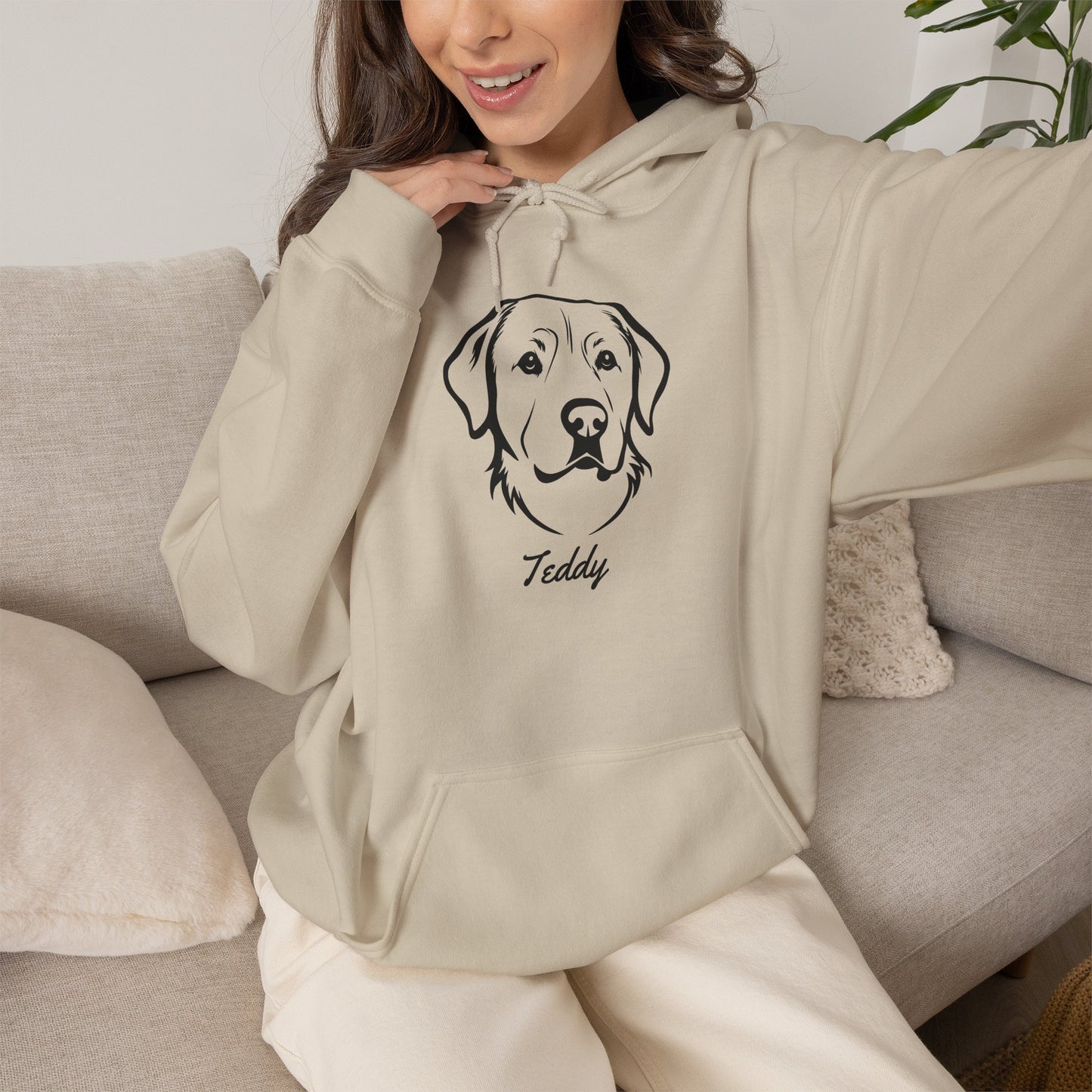 Custom Pet Memory Hoodie | Personalized Pet Portrait